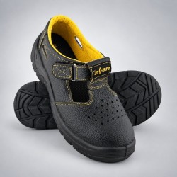 Sandały skóra podnosek SB buty ochronne robocze